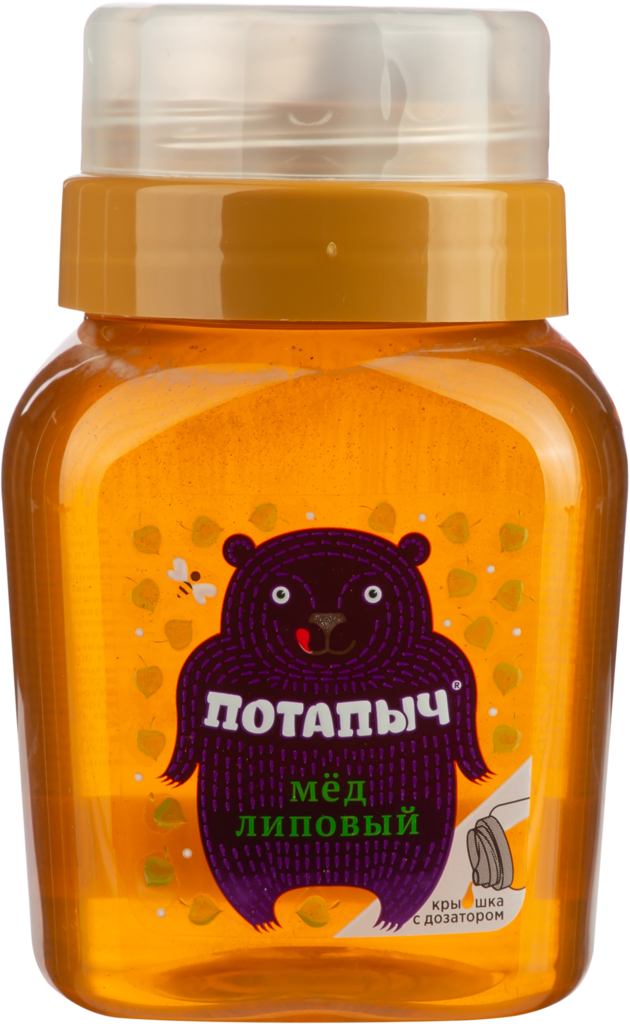 Мед липовый ПОТАПЫЧ натур.