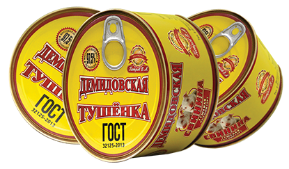 Свинина тушеная Демидовская в/с ГОСТ